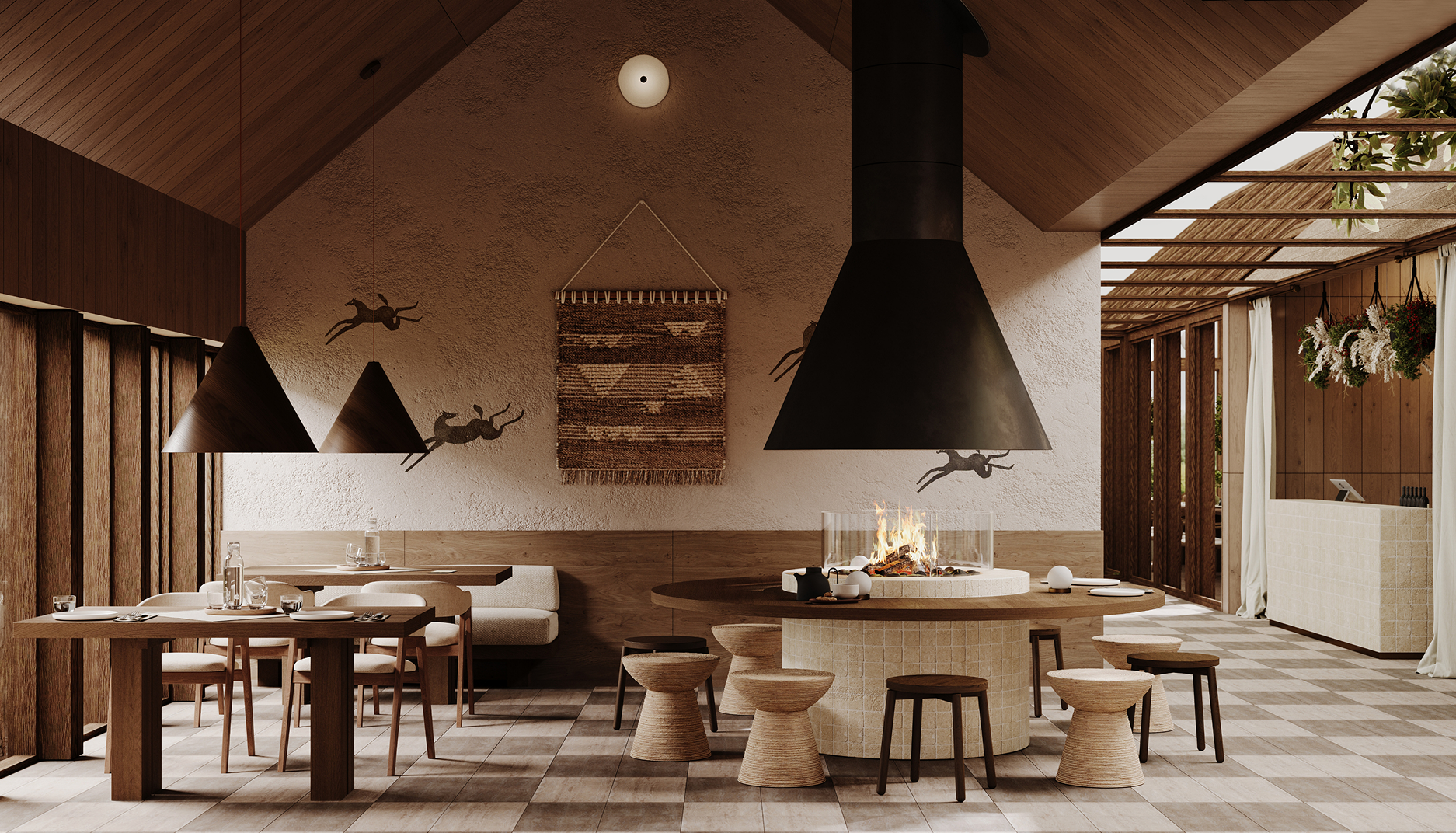 Revitalisation Interior of Restaurant 3